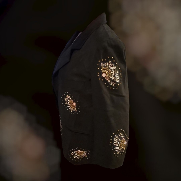 VIVIENNE HU BUTTERFLY PATCHES EMBROIDERED JACKET - Picture 5 of 6